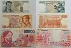 Belgien 20, 50, 100 Francs Banknote 3 Stück -