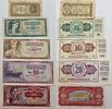 Jugoslawien 1, 5, 10, 20, 100 Dinar Banknote 5 Stück -