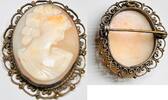  Schmuck Vintage Brosche Gemme Gemmenbrosche getragen und leicht gebraucht 19,00 EUR  Excl. 6,00 EUR Verzending