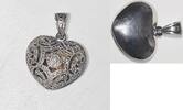  Silberschmuck 925er Silber Silber Herz Anh&auml;nger getragen und befindet s... 45,00 EUR  Excl. 6,00 EUR Verzending