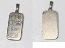  Silberschmuck 925er Silber Silberbarren Anh&auml;nger 20g, 925 Sterling Silb... 85,00 EUR  Excl. 6,00 EUR Verzending