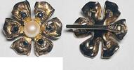  Silberschmuck 835er Silber Vintage Brosche in Blumenform mit Perle, ver... 25,00 EUR  Excl. 6,00 EUR Verzending