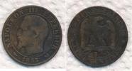 Frankreich 5 Centimes Napoleon III., Rouen ( B ) -