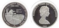 Turks + Caicos Islands, Entdeckung Amerikas 20 Crowns, 1992 pp