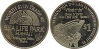 Hawaii, Jeton/Token, o.J., Sea Life Park, *402*  6,00 EUR  Excl. 10,00 EUR Verzending
