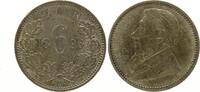 Süd-Afrika, 6 Pence, 1896, J. Krüger, *440* vz 15,00 EUR  Excl. 10,00 EUR Verzending