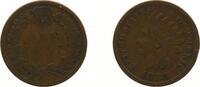 Amerika, 1 Cent, 1883 Indianerkopf, *448* s-ss 3,00 EUR  Excl. 10,00 EUR Verzending