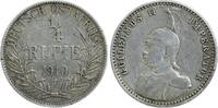 Deutsch Ostafrika, 1/4 Rupie, 1910, Wilhelm II., *499* ss- 32,00 EUR  Excl. 8,50 EUR Verzending