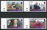 Briefmarken Südgeorgien Sir Rex Hunt Politik Politiker Politics MNH -