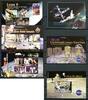 Briefmarken Antigua 2006 Raumfahrt Space Apollo Luna Weltraum 4384-4397 Block 633-635 MNH -