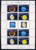 Briefmarken Aruba 2014 Astronomie Astronomy Planeten Planets 817-820 Kleinbogen MNH -