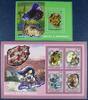 Briefmarken Grenada Grenadinen Mineralien Felsen Gesteine Stones Minerals Rocks MNH -