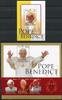 Briefmarken St Vincent Mayreau Papst Benedikt Pope Benedict Religion Postfrisch MNH -