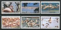 Briefmarken Bahamas 2003 Flamingos Vögel Wasservögel Birds Uccelli Oiseaux 1129-1134 MNH -