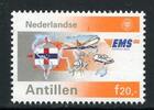 Briefmarken Niederländische Antillen Flagge Expressmarke Flugzeuge Post Flag 708 MNH -