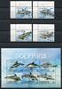 Briefmarken Dominica Delphine Dolphins Meerestiere Meeresleben 3977-3986 MNH -