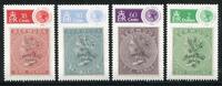 Briefmarken Bermuda 1990 Philatelie Briefmarken LONDON Briefmarkenausstellung 577-580 MNH -