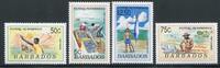 Briefmarken Barbados 1991 Fischerei Fishing Fischer Sportfischen 774-777 Postfrisch MNH -
