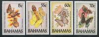 Briefmarken Bahamas 1994 Schmetterlinge Butterflies Papillon 844-847 MNH -
