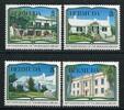 Briefmarken Bermuda 1989 Bibliothek Library Architektur Architecture Gebäude 565-568 MNH -