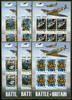 Briefmarken Kiribati 2010 Battle of Britain Luftschlacht um England 1100-1105 Kleinbögen MNH -