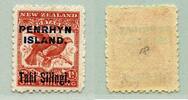Briefmarken 1 Shilling Penrhyn Freimarke Vögel Birds 8 SG 16 MNH / 322 -
