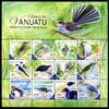 Briefmarken Vanuatu 2012 Vögel Birds Uccelli Oiseaux ZD-Kleinbogen Postfrisch MNH -