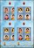 Briefmarken Thailand Block 284-284 I und II 80. Geburtstag Königin Sirikit Universität -