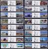 Briefmarken Usbekistan 2010 Asiatische Entwicklungsbank Eisenbahn Wirtschaft 857-894 MNH -