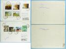 Briefmarken Bhutan 1980 R-Briefe (2) Gemälde Kunst Art Paintings nach Essen Deutschland /4 -