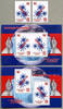 Briefmarken Kambodscha 2023 Covid 19 Virus Medizin Pandemie 2783-2784 Block 376-377 MNH -