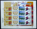 Briefmarken Korea Süd Kriegsende Befreiung 2. Weltkrieg World War 2474-77 KB MNH -