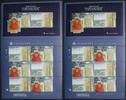 Briefmarken Korea Süd UNESCO IV Weltdokumentenerbe Annalen 2143-2144 Kleinbogen MNH -