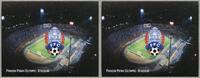 Briefmarken Kambodscha Cambodia Fußball Soccer Sport Stadion Block 237 B Imperf MNH -