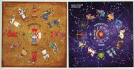 Briefmarken Mongolei 2023 Astrologie Sternzeichen Astrology Block Ungezähnt Imperf MNH -