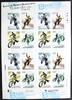 Briefmarken Korea Süd Extremsport BMX Radsport IV Sports 2729-32 Kleinbogen MNH -