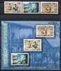 Briefmarken Laos Lao 2010 Dorfleben Folklore Reisdreschen 2151-2153 Block Postfrisch MNH -