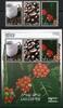 Briefmarken Laos Lao 2008 Kaffee Coffee Kaffeebohnen Kaffeekirschen 2056-2058 Block MNH -
