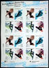 Briefmarken Korea Süd Extremsport Snowboarding Sport III 2665-68 Kleinbogen MNH -