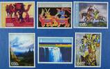 Briefmarken Mongolei Mongolia Gemälde Paintings Kunst Art 3966-3971 MNH -