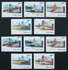 Briefmarken Vietnam Moderne Brücken Architektur Flüsse Bridges Architecture A & B MNH -