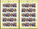 Briefmarken Korea Süd Familie Family Kinderzeichnungen Art 2814-2815 Kleinbogen MNH -