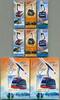Briefmarken Vietnam 2023 Seilbahnen Tourismus Cable Cars Tourism Brücke Berge A & B MNH -