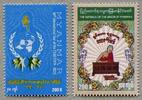 Briefmarken Myanmar Burma 2023 Tag des Kindes UNO Kinder Literatur Kulturerbe MNH -