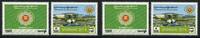 Briefmarken Myanmar Burma 2014 ASEAN Wirtschaft Economy Wappen Architektur 433-434 MNH -