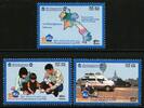 Briefmarken Laos Lao 2006 Versicherung Assurances Generales Familie Landkarte 1993-1995 MNH -