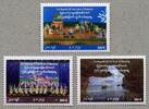 Briefmarken Myanmar Burma 2024 Unabhängigkeit 76. Jahrestag Folklore Tanz Brauchtum Boot MNH -
