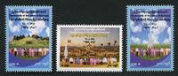 Briefmarken Myanmar Burma 2022 Panglong-Abkommen Tag der Union Folklore Denkmal Flagge MNH -