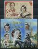 Briefmarken Malediven Maldive 2001 Königin Victoria Queen 3791-3794 Block 495 MNH -