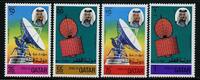 Briefmarken Raumfahrt Space 1976 Qatar Katar Erdfunkstelle Antenne Satellit 673-676 MNH -